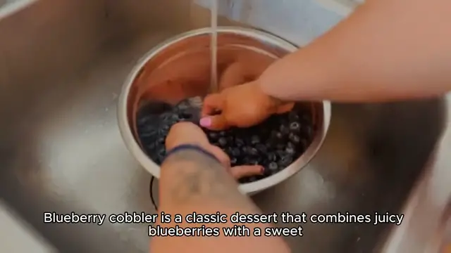 Video thumbnail for Blueberry Cobbler Recipe