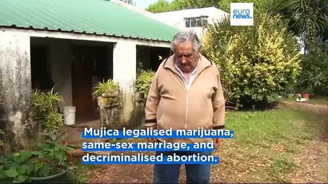 'Video thumbnail for Former Uruguayan President José Mujica dies at age of 89'