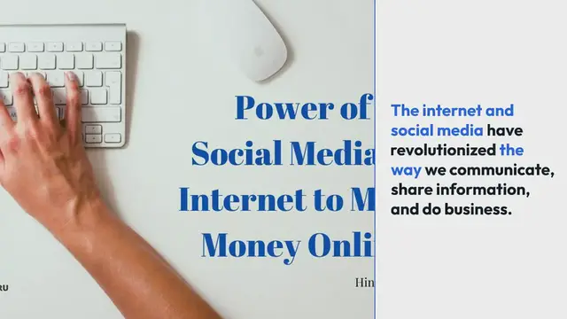 Video thumbnail for The Power of Social Media & Internet to Make Money Online