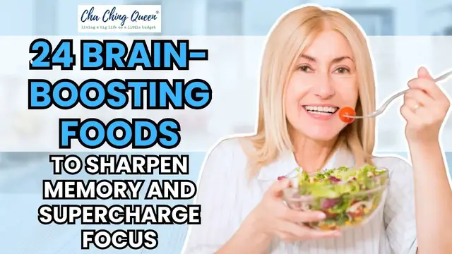 Video thumbnail for 24 Brain-Boosting Foods to Sharpen Memory and Supercharge Focus