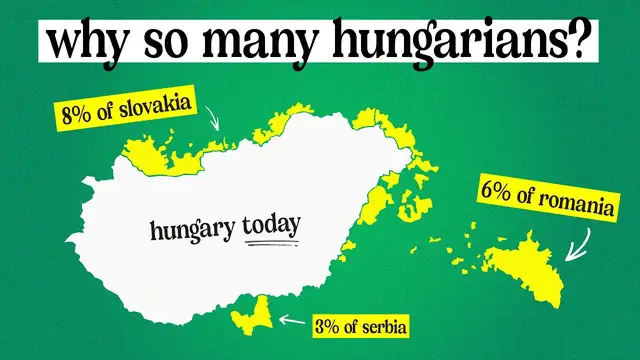 Video thumbnail for Why Are There So Many Hungarians In Slovakia & Romania?