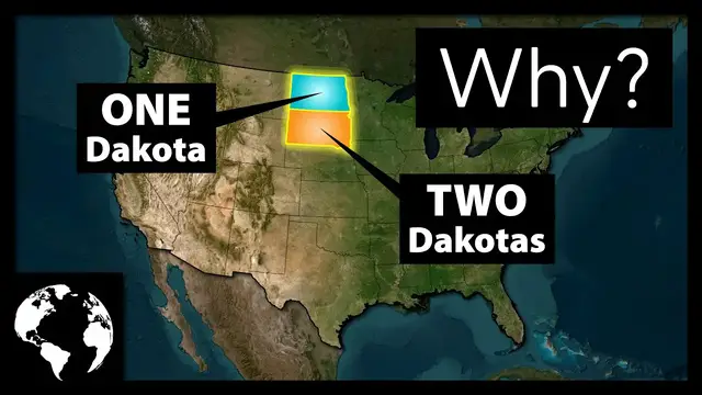'Video thumbnail for Why The United States Has Two Dakotas: North Dakota and South Dakota'