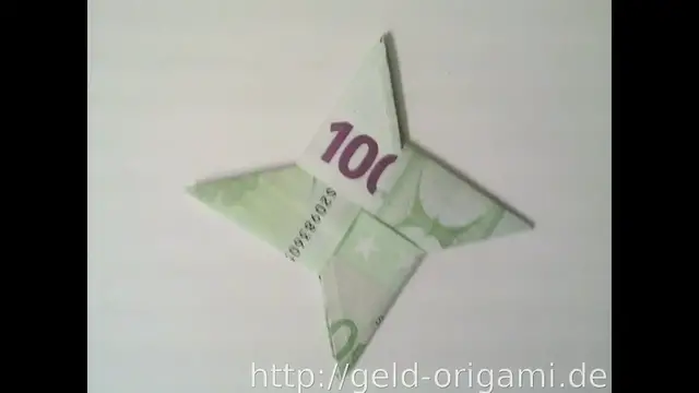 'Video thumbnail for 🌟 Stern aus zwei Geldscheinen falten 🌟 Stern mit Origami 🌟 Stern aus Geld falten 🌟 Geldgeschenk'