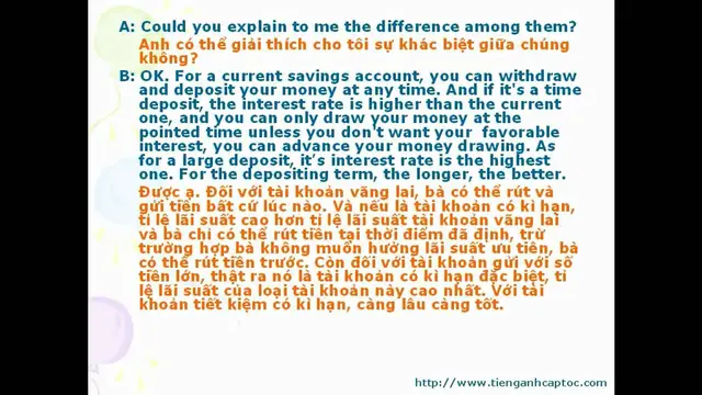 Video thumbnail for English for Trade, Finance, and Bank Unit 01 - Dialogue 003