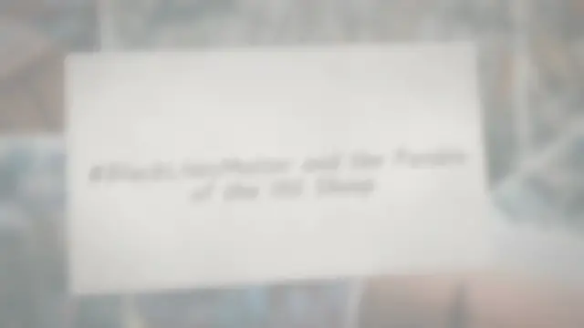 Video thumbnail for #BlackLivesMatter and the Parable of the 100 Sheep