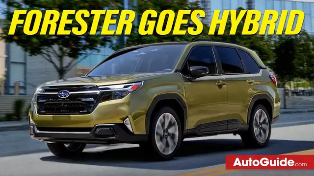 'Video thumbnail for 2025 Subaru Forester Hybrid Revealed'