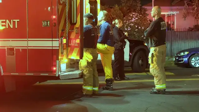 Video thumbnail for US, Los Angeles: Vermont Vista Woman Injured in Hit-and-Run at Intersection.