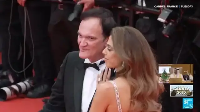 Video thumbnail for A flurry of stars on the red carpet for the opening night of the Cannes Film Festival
