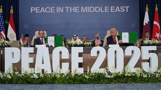 'Video thumbnail for Egypt: Trump urges world leaders to seize momentum for peace at Gaza peace summit'