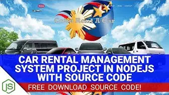 Video thumbnail for Car Rental Management System Project in Node JS with Source Code (Free Download)
