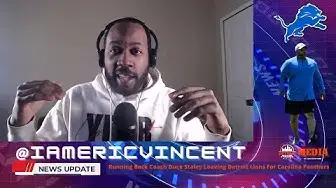 Video thumbnail for Detroit Lions Running Back Coach Duce Staley Leaving For the Carolina Panthers