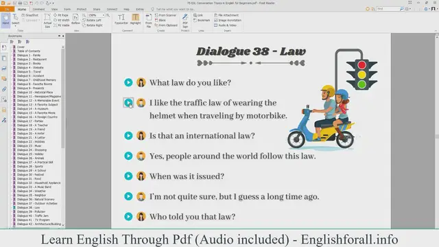 Video thumbnail for English Conversation About Law