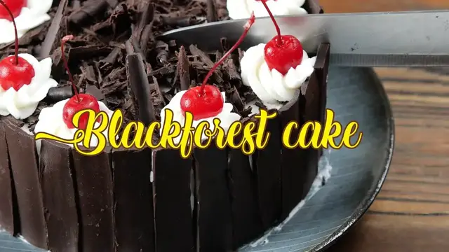 Video thumbnail for Blackforest Cake