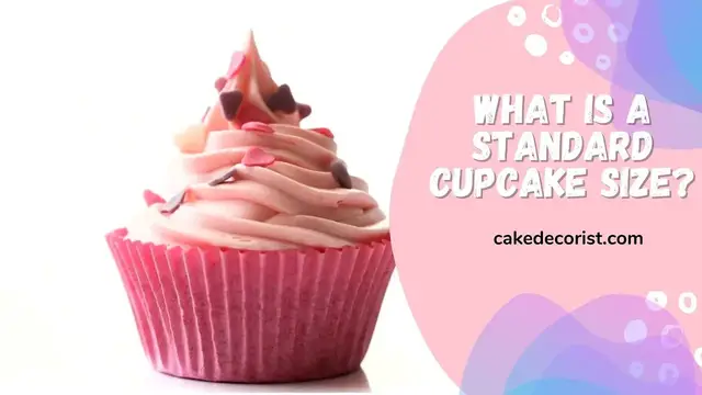Video thumbnail for What Is A Standard Cupcake Size
