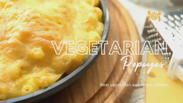 'Video thumbnail for Vegetarian and Vegan Options At Popeyes'
