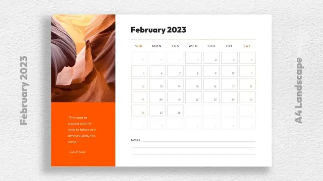 Video thumbnail for Printable February 2023 Calendar Template Free Download