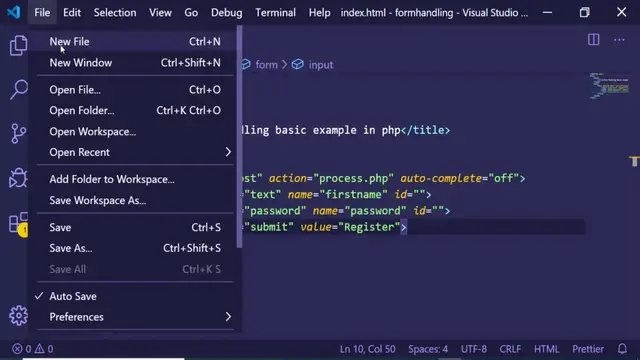 Video thumbnail for PHP Form Handling Basic Example Using $_GET and $_POST