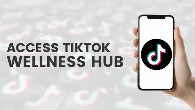 Video thumbnail for How To Access TikTok Wellness Hub | Online Help Guide