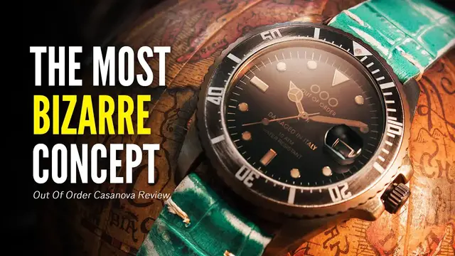 Video thumbnail for A Watch That Deliberately Arrives Damaged?! - Out Of Order Watches Review