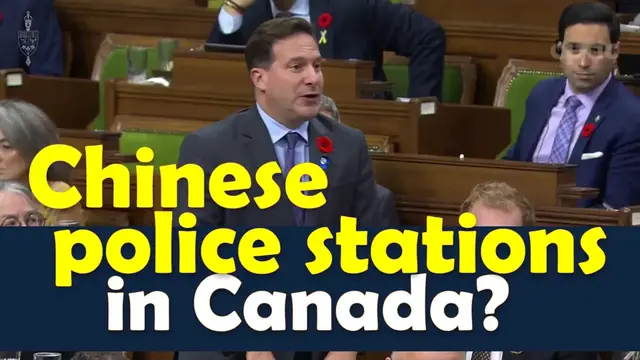 Video thumbnail for Liberal minister questioned on alleged illegal Chinese police stations in Greater Toronto Area (GTA)