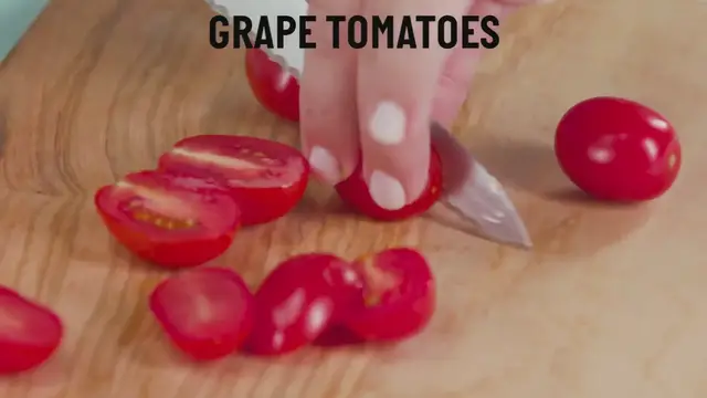 Video thumbnail for Roasted Tomato Caprese Summer Rolls