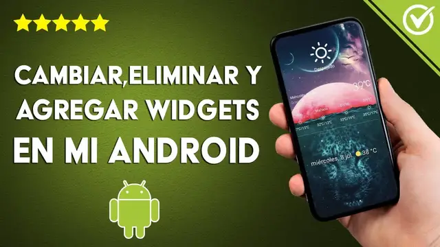 Video thumbnail for ¿Cómo cambiar, eliminar y agregar widgets en mi ANDROID? - Accesos directos en mi móvil