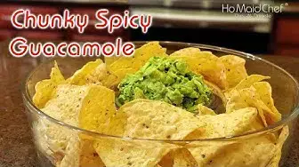 Video thumbnail for Chunky Spicy Guacamole | Dining In With Danielle