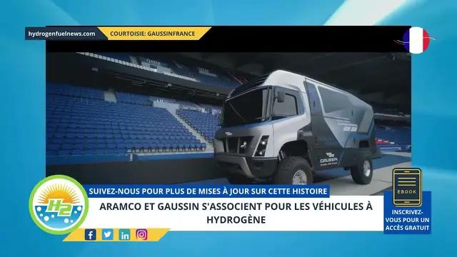 Video thumbnail for [French] Aramco and Gaussin partner up for hydrogen vehicles