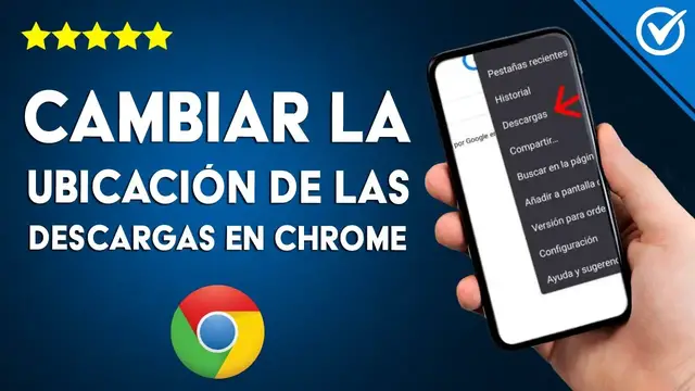Video thumbnail for ¿Cómo cambiar la ubicación de las descargas de GOOGLE CHROME desde el móvil y PC?