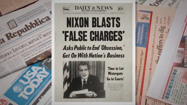 Video thumbnail for Nixon Blasts ‘False Charges’