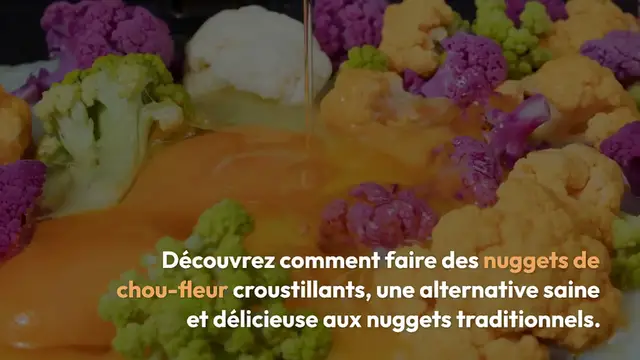 Video thumbnail for Nuggets de Chou-fleur Croustillants