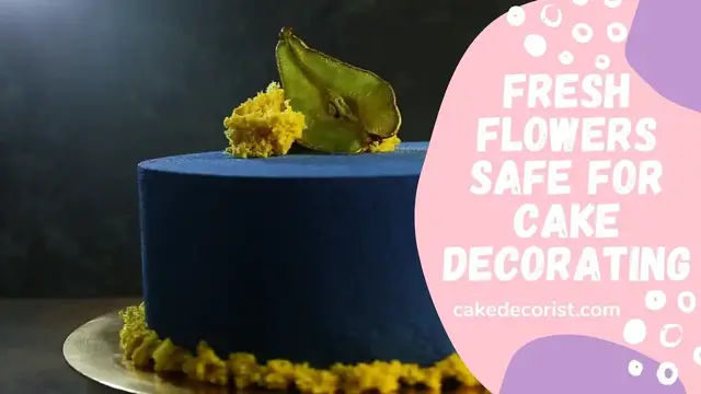 Video thumbnail for Fresh Flowers Safe For Cake Decorating