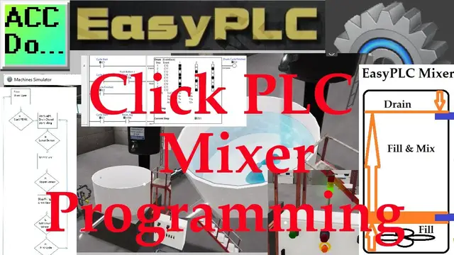 Video thumbnail for Click PLC - EasyPLC PLC Mixer Programming