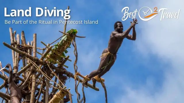 Video thumbnail for Pentecost Land Diving in Vanuatu