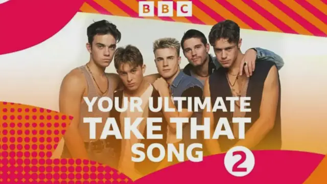 Video thumbnail for Radio 2 listeners to vote for their favourite Take That song