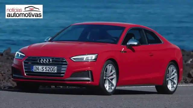 Video thumbnail for Novo Audi S5 2017 - NoticiasAutomotivas.com.br
