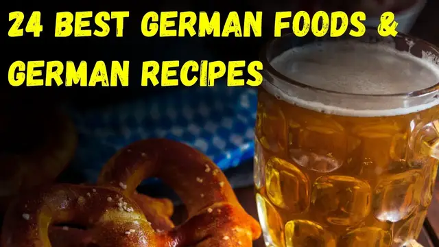 Video thumbnail for 24 Best German Food and German Recipes