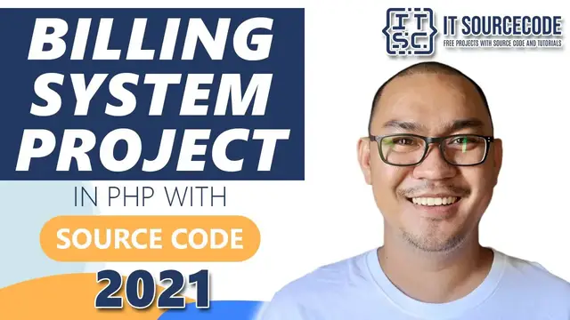 Video thumbnail for Billing System Project in PHP with Source Code 2021 | PHP Projects With Source Code Free Download