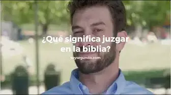 Video thumbnail for ¿Qué significa juzgar en la biblia?