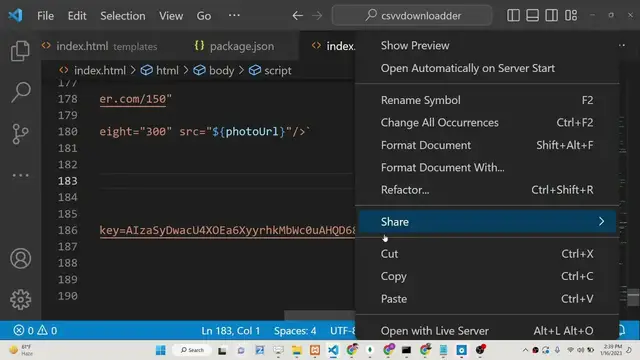 Video thumbnail for How to Restrict API Keys to Specific Domains & APIs in Google Cloud Console to Prevent Money