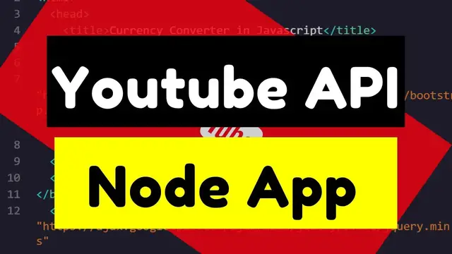 Video thumbnail for Node.js Express Youtube Data API V3 Upload Video to Youtube in Javascript Full Project For Beginners