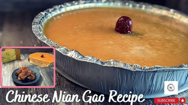 Video thumbnail for Chinese Nian Gao Recipe | How to pan fry Nian Gao with egg @mrs5cookbook