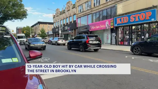 Video thumbnail for 13-year-old boy injured after being struck by car in Brownsville