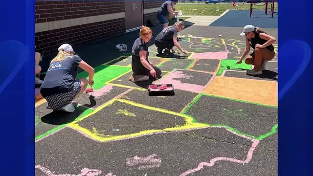 Video thumbnail for Jersey Proud: Conner Strong & Buckelew volunteers give Camden school vibrant makeover