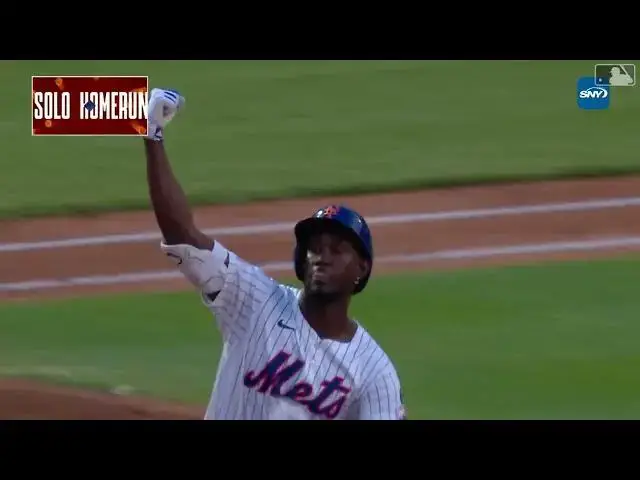 Video thumbnail for Ronny Mauricio SLUGS a Solo Home Run! | 3rd HR of 2025 | New York Mets | 06/25/2025