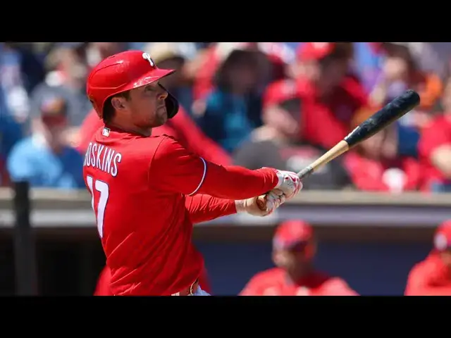 'Video thumbnail for Rhys Hoskins 2023 Highlights (Spring Training)'