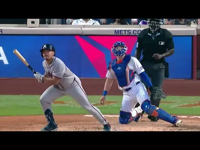 'Video thumbnail for Drake Baldwin HAMMERS a Solo Home Run! | 9th HR of 2025 | Atlanta Braves | 06/25/2025'
