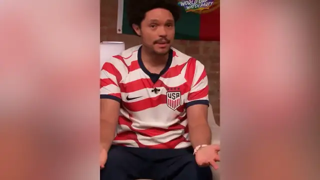 Video thumbnail for Trevor Noah mocks Trump-FIFA World Cup red card controversy
