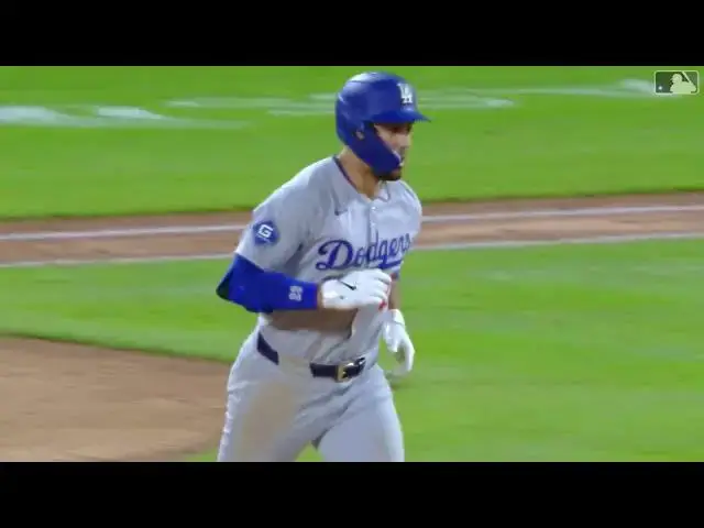 'Video thumbnail for Michael Conforto SLUGS a Solo Home Run! | 6th HR of 2025 | Los Angeles Dodgers | 06/25/2025'