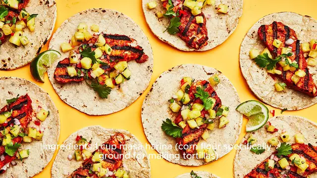 Video thumbnail for Corn tortilla recipe